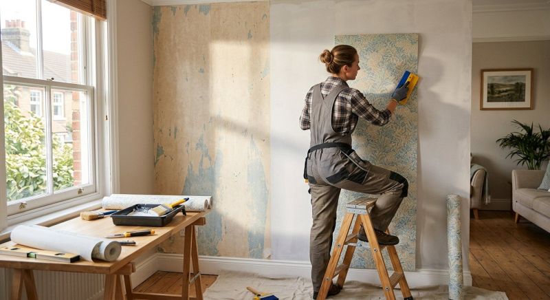 Commercial Wallpapering in Roswell, GA