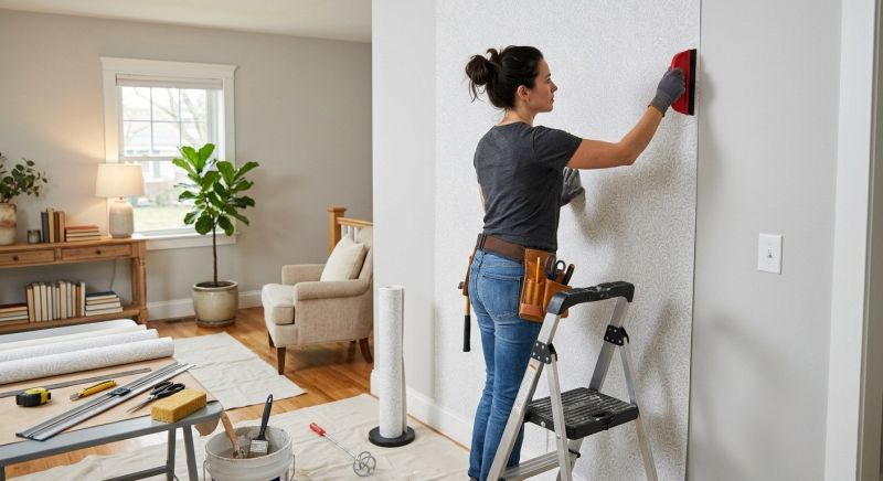 Commercial Wallpapering in Alpharetta, GA