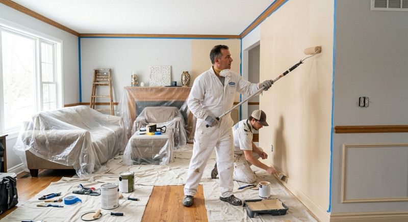 Interior Wall Painting in Wilmington, NC