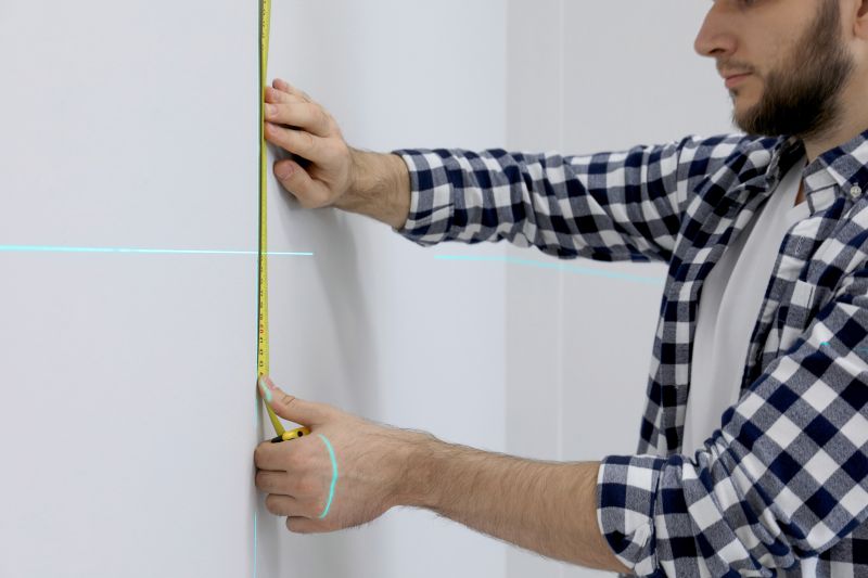 Measuring and Cutting Wallpaper