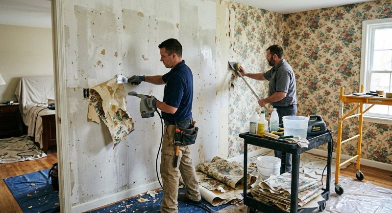 Wallpaper Removal Service in Denver County, CO
