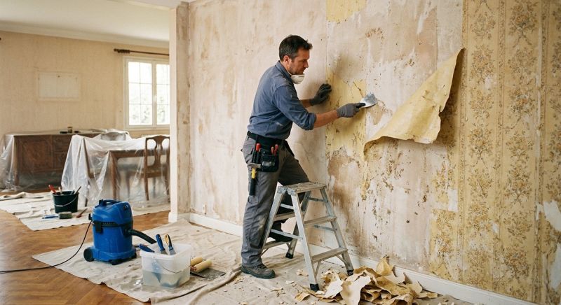 Wallpaper Removal Service in Conroe, TX