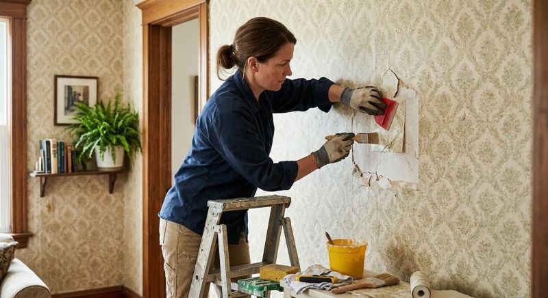Wallpaper Restoration in Roswell, GA