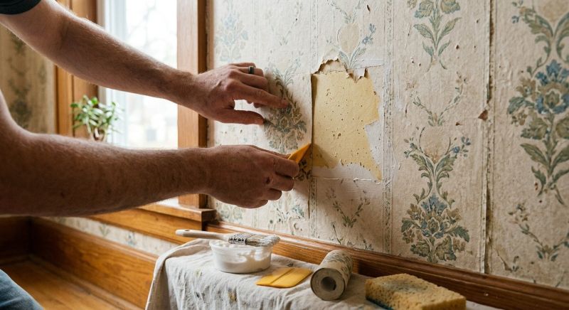 Wallpaper Seam Repair in Kansas City, KS
